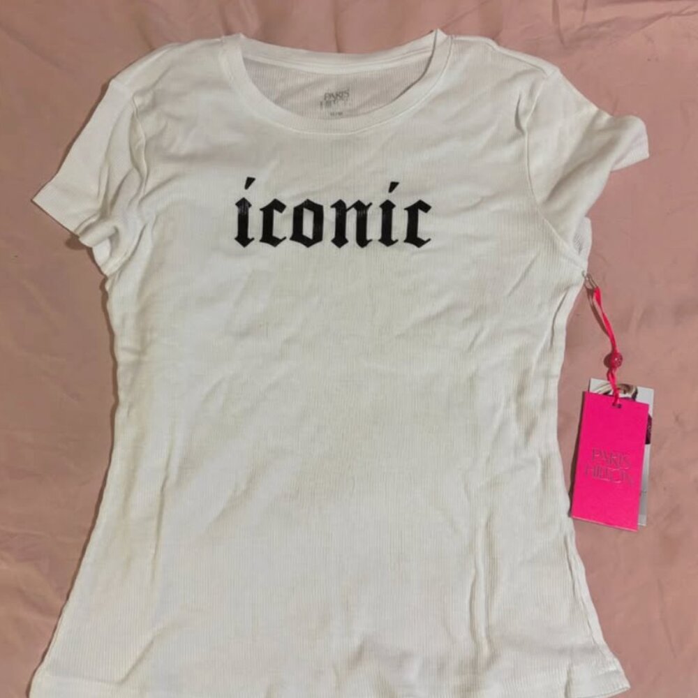 NWT Paris Hilton 'Iconic' T-Shirts M XL
